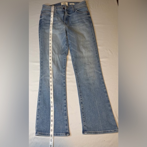 L.T.J Letter To Juliet Bambino Jeans Size 24 Light Wash Flare Stretch Denim - Picture 4 of 8
